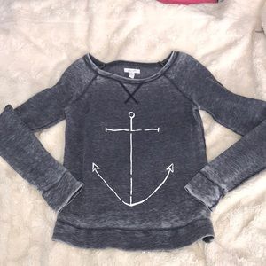 delias anchor sweatshirt